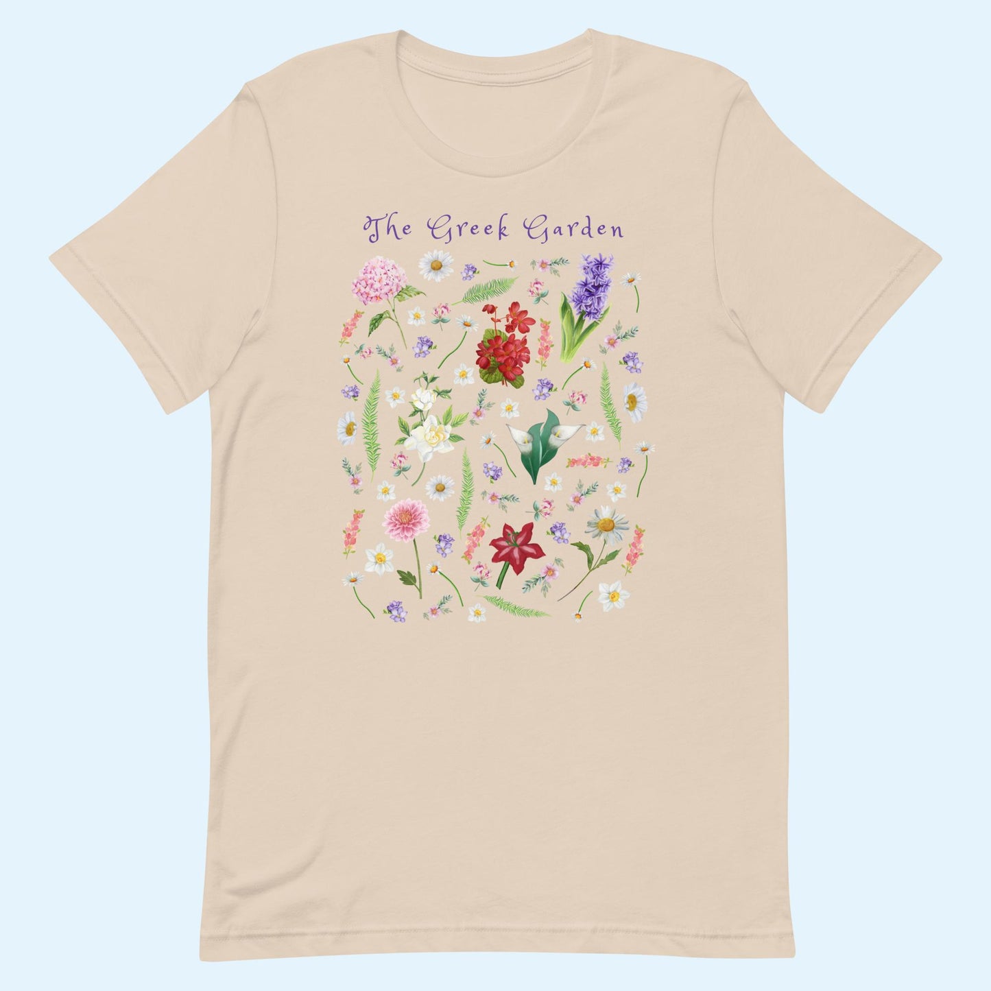 THE GREEK GARDEN - LIGHT - unisex t-shirt