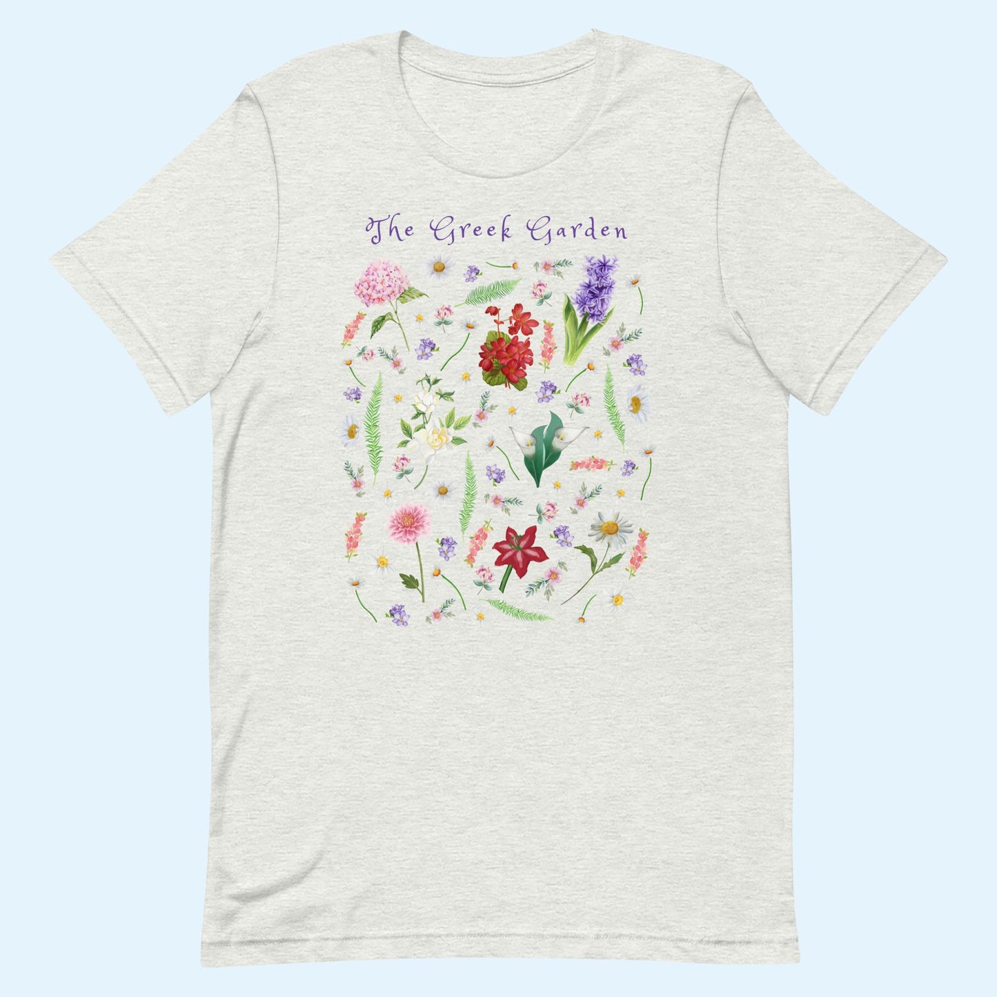 THE GREEK GARDEN - LIGHT - unisex t-shirt