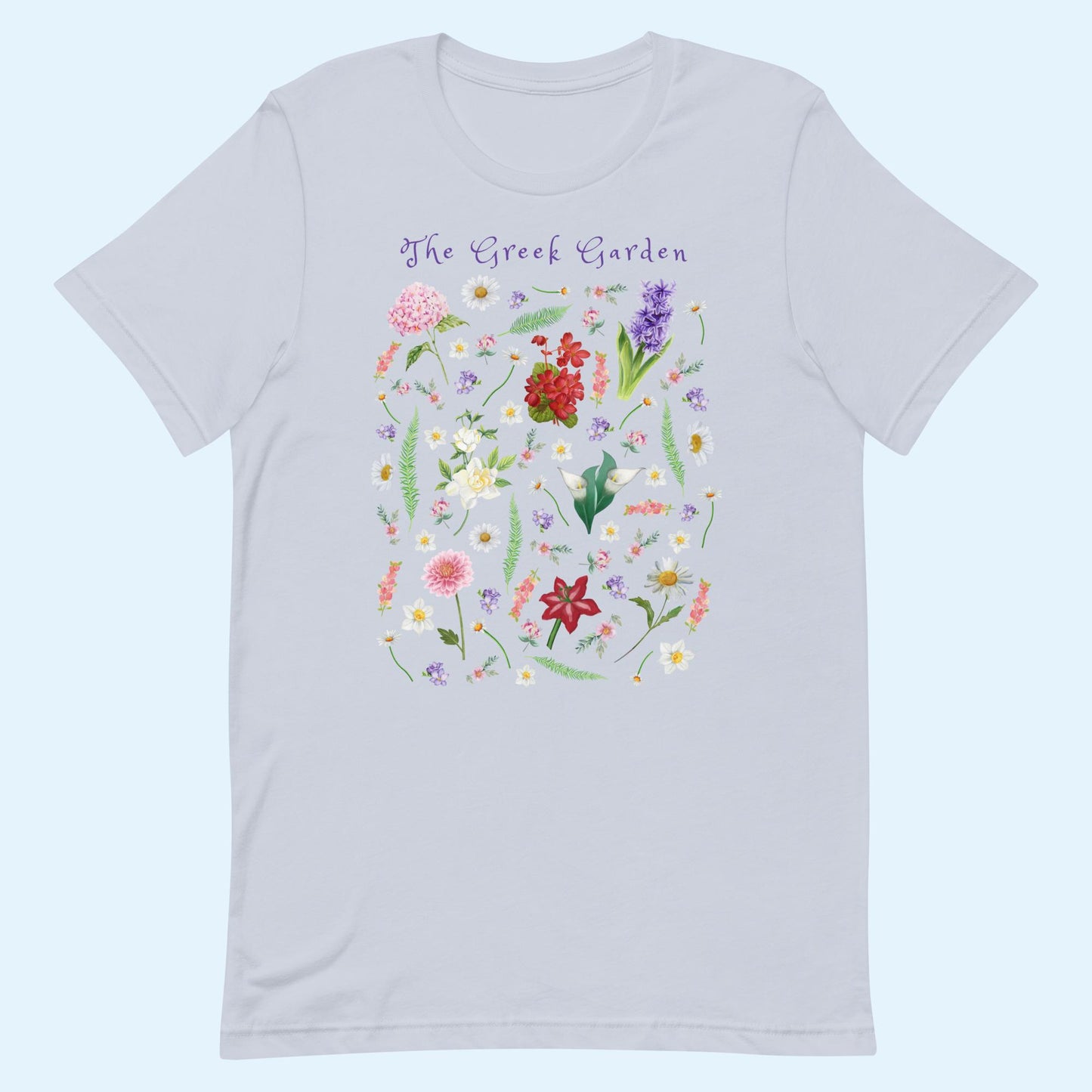 THE GREEK GARDEN - LIGHT - unisex t-shirt