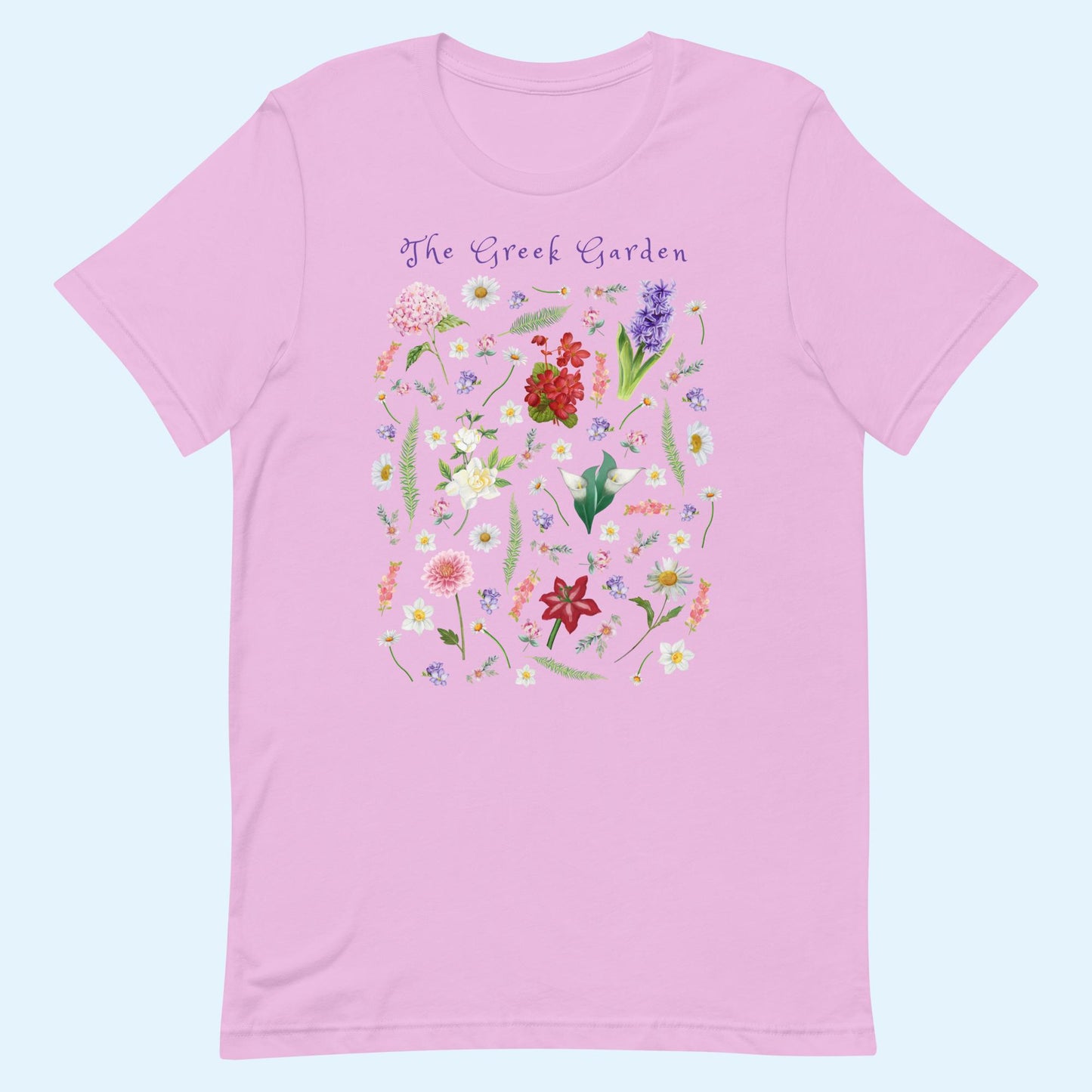 THE GREEK GARDEN - LIGHT - unisex t-shirt