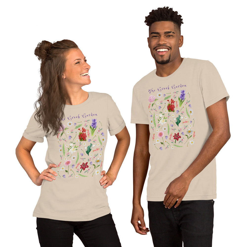 THE GREEK GARDEN - LIGHT - unisex t-shirt